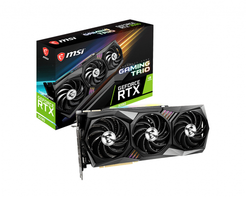 MSI GAMING RTX 3090 TRIO 24G видеокарта NVIDIA GeForce RTX 3090 24 GB GDDR6X