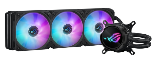 Asus Rog Strix LC Iii 360 Argb Liquid CPU Cooler with Argb Fans - Black - 90RC00T1-M0UAY0 - image 3