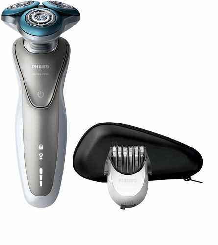 Philips SHAVER Series 7000 S7510/41 men's shaver Rotation shaver Trimmer Blue, Grey, White