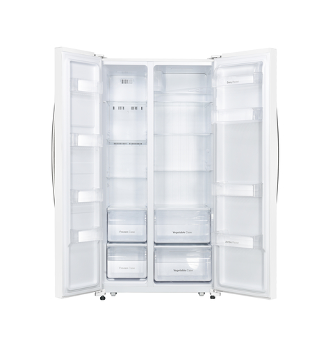 Daewoo FRN-SH23BVW side-by-side refrigerator Freestanding – image 5