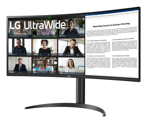 LG 34WR55QK-B 34" Wqhd 100Hz Monitor - Black - image 7