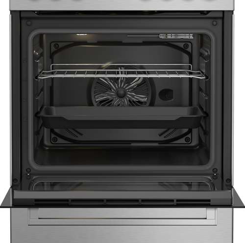 Beko FBE62130GXDN cooker Freestanding cooker Electric Gas Black – image 5