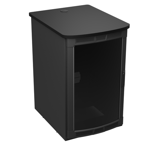 Middle Atlantic BGR-19SA27MDK-E1 Rolling Presentation Rack with Kensington Maple Top – image 2