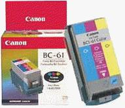 Canon BC-61 Color BubbleJet Printhead Inkjet Cartridge