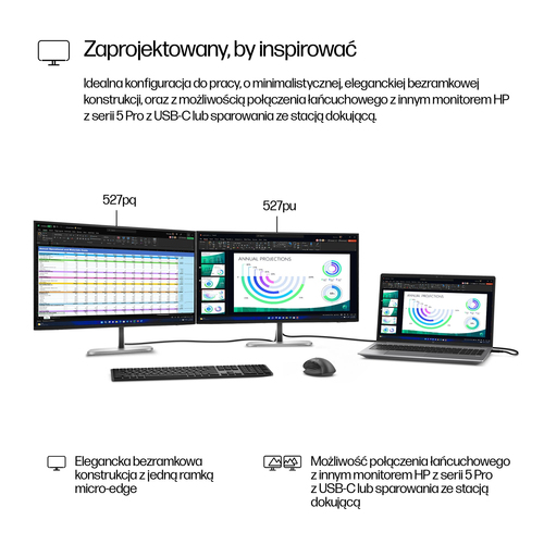 HP Inc. Monitor S5 Pro 527pq QHD  9D9S0UT#ABB