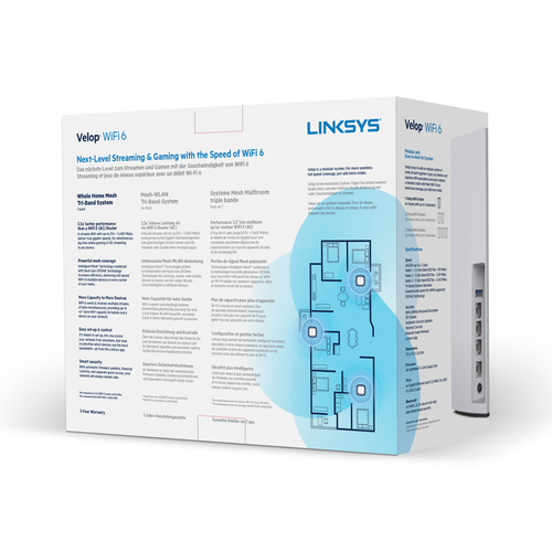 Linksys Velop Whole Home Intelligent Mesh WiFi 6 (AX4200) System, Tri-Band, 1-pack – image 9
