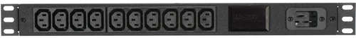 Vertiv GBRELN102-0020/16 блок распределения питания 10 розетка(и) 1U Черный