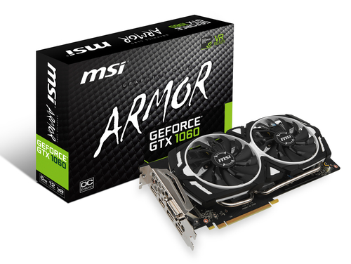 MSI GTX 1060 ARMOR 6G OC – image 9