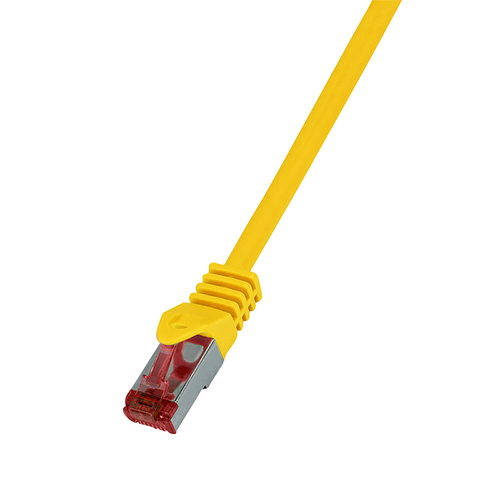 LogiLink CAT6 S/FTP Patchkabel AWG27 PIMF geel 1,00m