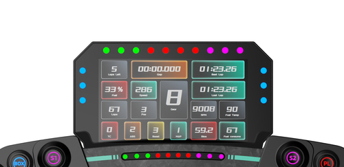 MOZA CM2 Racing Dash monitor, afbeelding 4