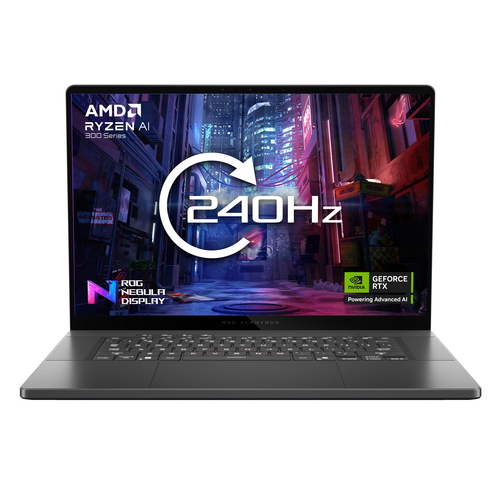 ASUS ROG Zephyrus G16 GA605KH-QR017W Copilot+ PC AMD Ryzen™ AI 7 350 Ноутбук 40,6 cm (16") 2.5K 32 GB LPDDR5x-SDRAM 1 TB Твердотельный накопитель (SSD) NVIDIA® GeForce RTX™ 5050 Wi-Fi 7 (802.11be) Windows 11 Home Серый