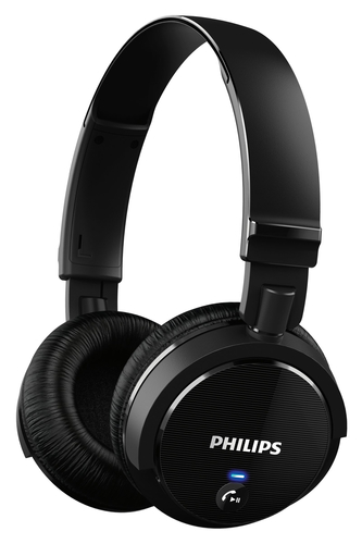 Philips SHB5600BK/10 headphones/headset Wireless Head-band Bluetooth Black