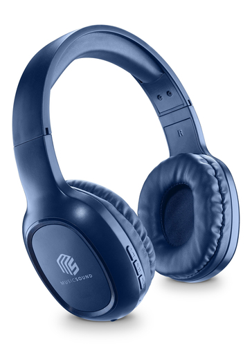 Music Sound 8018080412059 Гарнитура Беспроводной Оголовье Calls/Music Bluetooth Синий