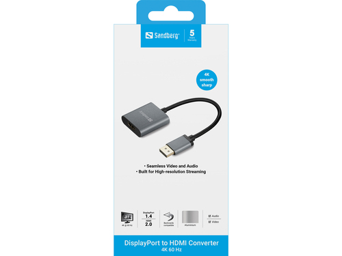 Adapter DP1.4>HDMI2.0 4K60, afbeelding 2