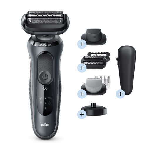 Braun Series 6 60-N4862cs Foil shaver Trimmer Grey – image 3