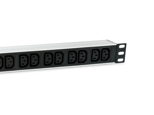 Equip 12-Outlet C13 Power Distribution Unit, on/off switch – image 3