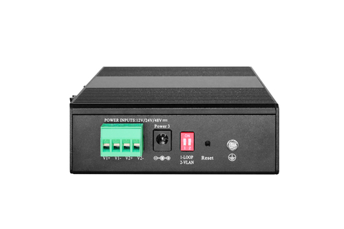 LevelOne Switch 8x GE IGS-2108P 8xPoE Outputs zwart, afbeelding 3