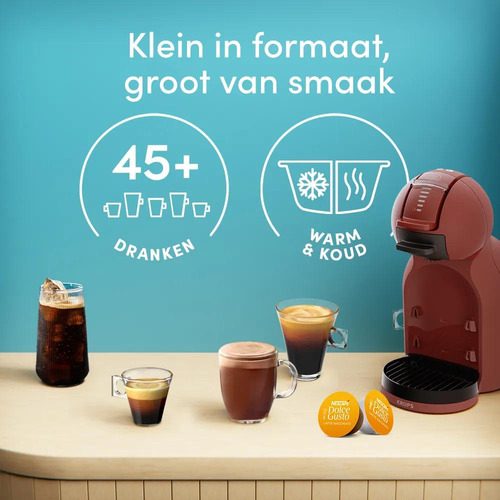 Krups NESCAFE Dolce Gusto Mini Me 2 Red Brick KP1435 – Foto 7 von 10