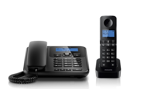 Philips X200B/90 telephone Analog/DECT telephone Caller ID Black – image 2