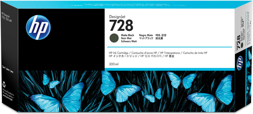 Tinte HP 728 / F9J68A Matte Black