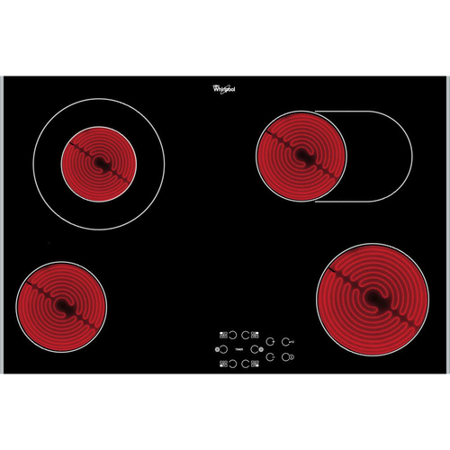 Whirlpool AKT8360LX Juoda Įmontuoti Keraminis 4 zone(s)