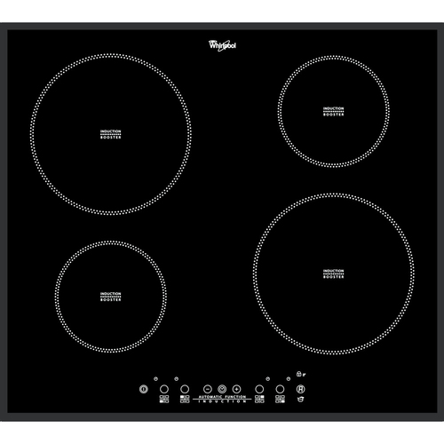 Whirlpool ACM804/BA Juoda Įmontuoti Indukcinė viryklė, padalyta į sritis 4 zone(s)