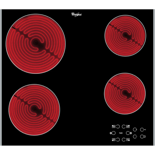 Whirlpool AKT8090LX Juoda Įmontuoti Keraminis 4 zone(s)