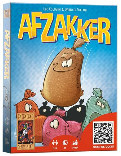 999 Games Afzakker Kortų žaidimas