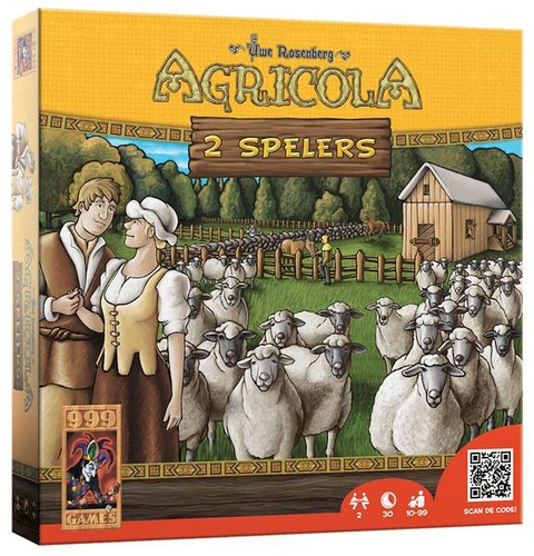999 Games Agricola: 2 Spelers 30 min Stalo žaidimo plėtinys