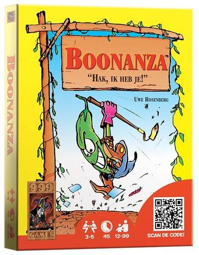 999 Games Boonanza Kortų žaidimas