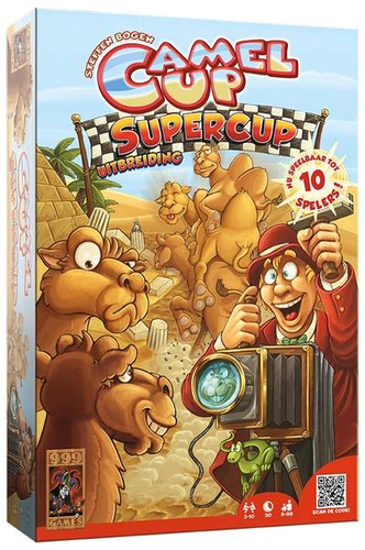 999 Games Camel Up: Supercup 30 min Stalo žaidimo plėtinys