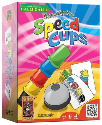 999 Games Stapelgekke Speed Cups Galda spēle Smalkās motorikas iemaņas (veiklība)