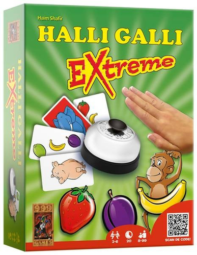 999 Games Halli Galli: Extreme Įgūdžių lavinimo žaidimas
