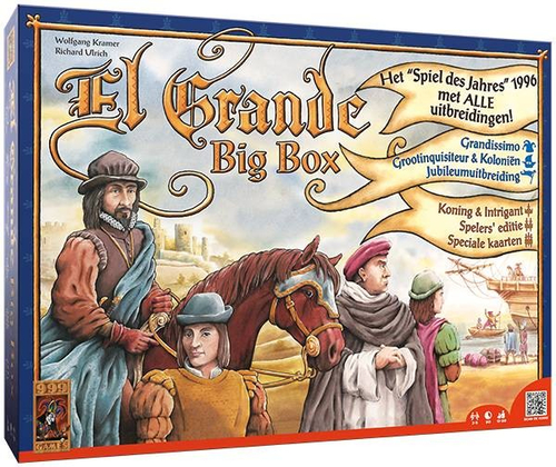 999 Games El Grande Big Box Stalo žaidimas Strategija