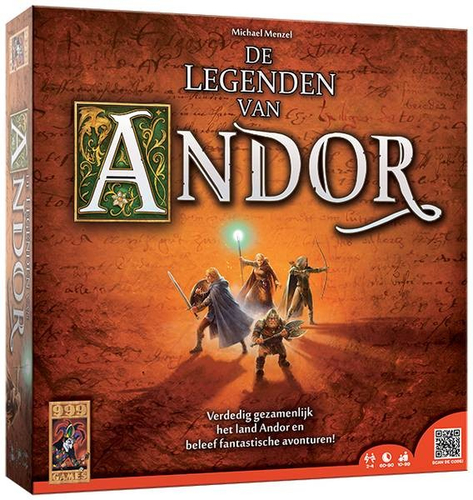 999 Games De Legenden van Andor Bordspel
