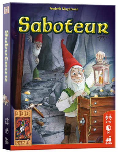 999 Games Saboteur Kāršu spēle Izklaides