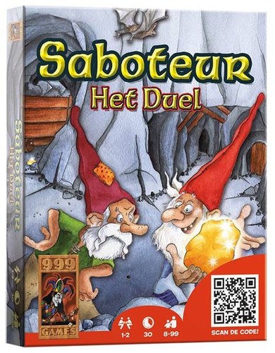 999 Games Saboteur: Het duel Kāršu spēle
