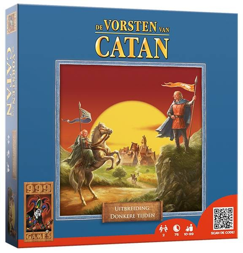 999 Games De Vorsten van Catan: Uitbreiding de Donkere Tijden 75