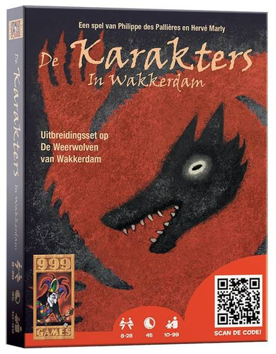999 Games De Weerwolven van Wakkerdam: Karakters 45 min Lauamängude laiendus