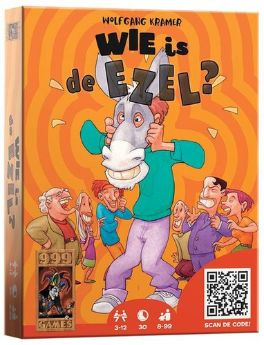 999 Games Wie is de ezel? Kāršu spēle