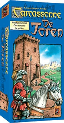 999 Games Carcassonne: De Toren 30 min Stalo žaidimo plėtinys
