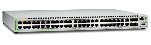 Switch PoE Stackeable Capa 3 48 puertos 10/100/1000 Mbps 2 puertos SFP Combo 2 puertos SFP 10 G Stacking 370 W AT-GS948MPX-10 - AT-GS948MPX-10