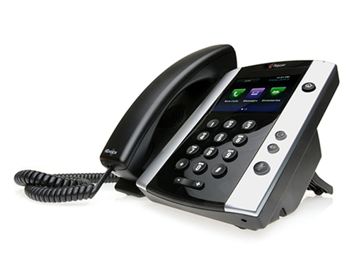 2200-48500-019 TELEFONO IP POLYCOM VVX 501 EDICION SKYPE FOR BUSINESS, POE, PARA 12 LINEAS,NO INCLUYE FUENTE DE PODER