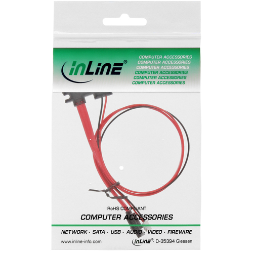 InLine -29695B 0.35m interne stroomkabel, afbeelding 2