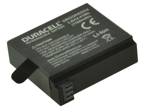 Duracell DRGOPROH4-X2, GoPro, 1160 mAh, 3,8 V, Lithium-Ion (Li-Ion), afbeelding 3