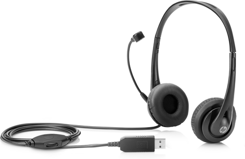 T1A67AA HP Stereo USB Headset T1A67AA