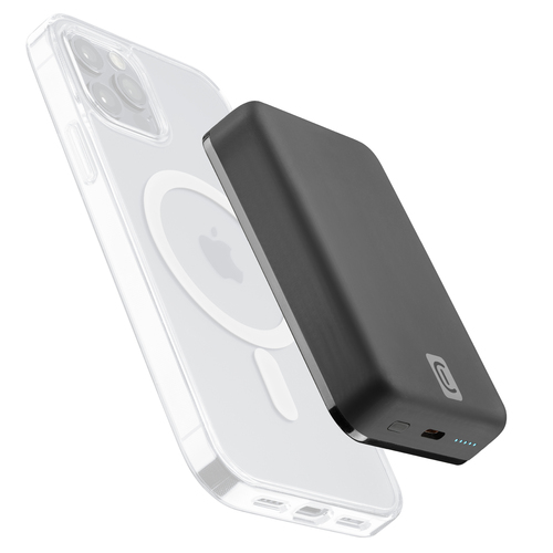 Cellularline Wireless power bank MAG 10000 Portable charger compatible with the MagSafe system – image 1
