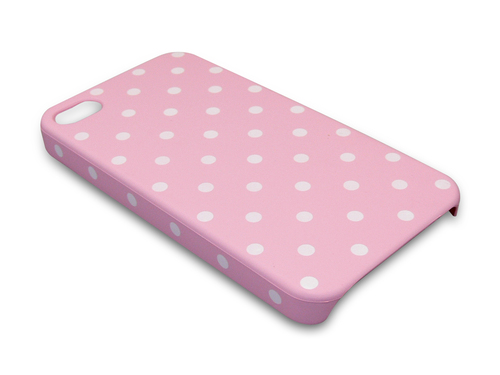 Sandberg Cover 4/4S dot pattern Pink