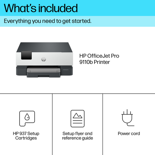 HP OfficeJet Pro 9110b A4 Wireless Colour Inkjet Printer 5A0S3B#687 - image 5