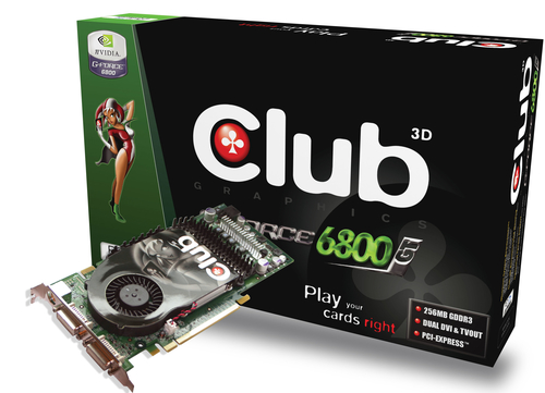 CLUB3D GeForce 6800GT 256MB GDDR3 DUAL(CGNX-G686DD)
